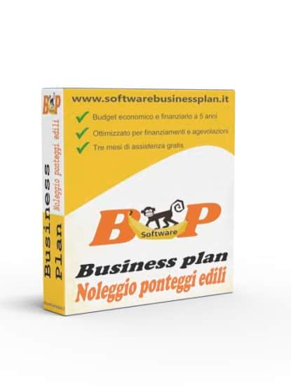 software business plan Noleggio ponteggi edili