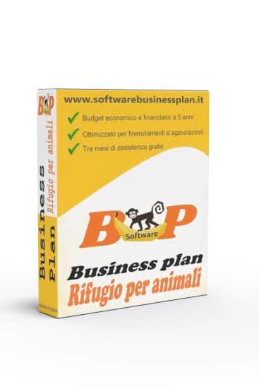 software business plan Rifugio per animali