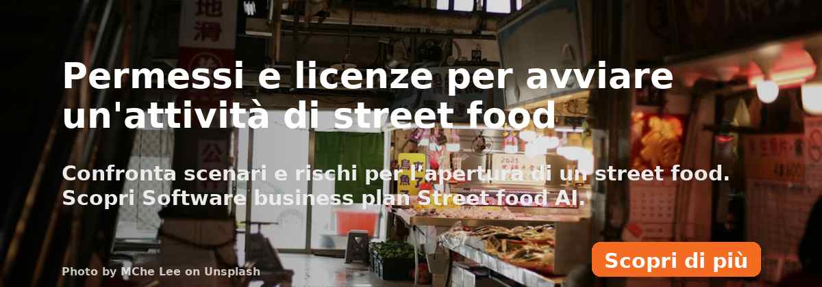 Permessi e licenze per avviare un'attività di street food
