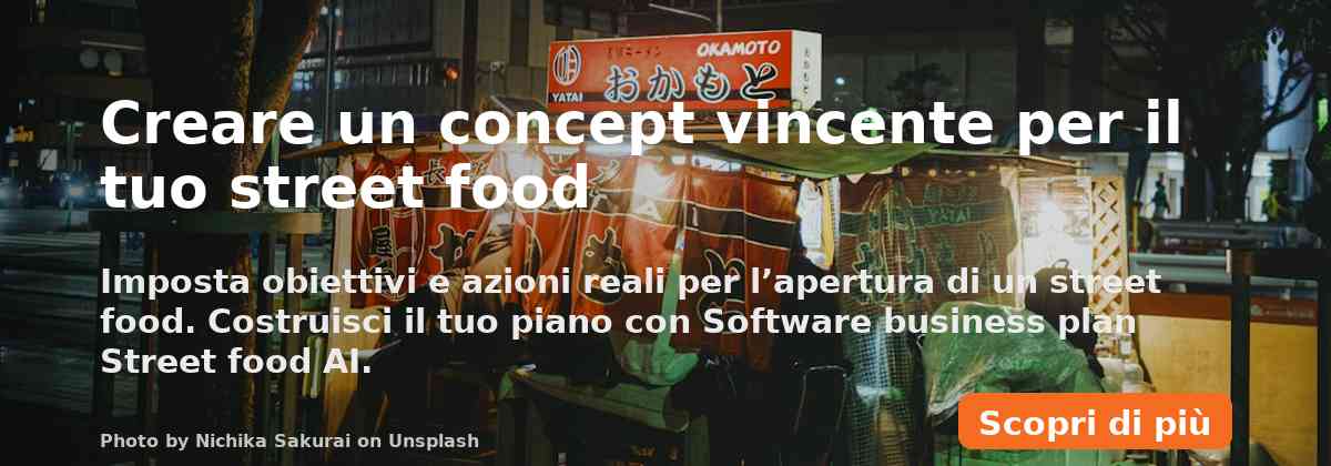 Creare un concept vincente per il tuo street food