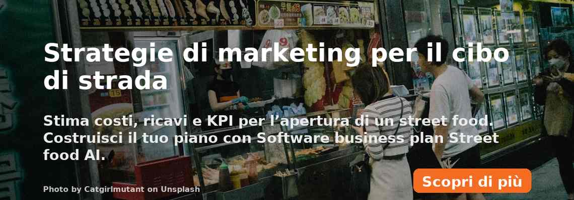 Strategie di marketing per il cibo di strada