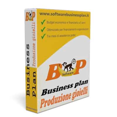 Software business plan Produzione gioielli AI