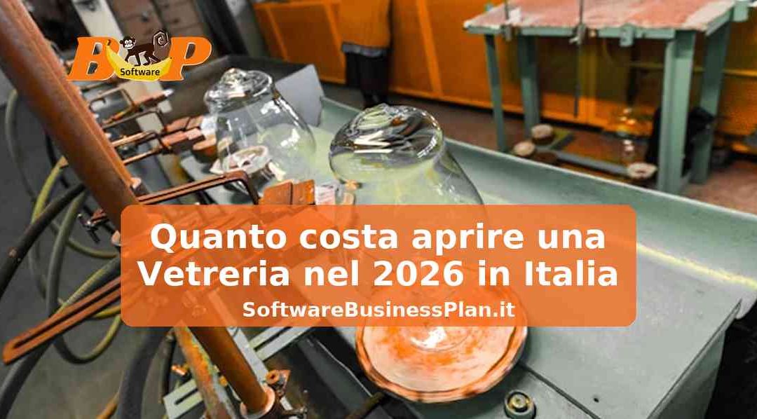 Quanto costa aprire una Vetreria nel 2026 in Italia